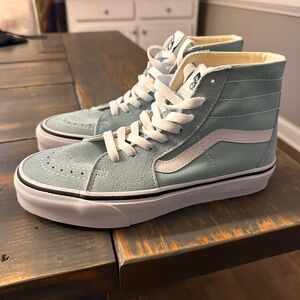 Vans Light Blue High-Top Sneakers